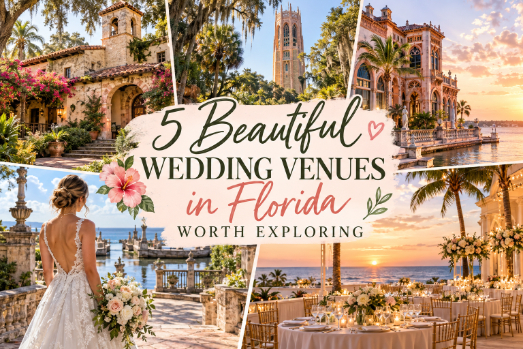 5 Beautiful Florida Wedding Venues.